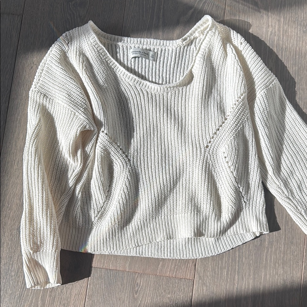 Women's Cream Sweater